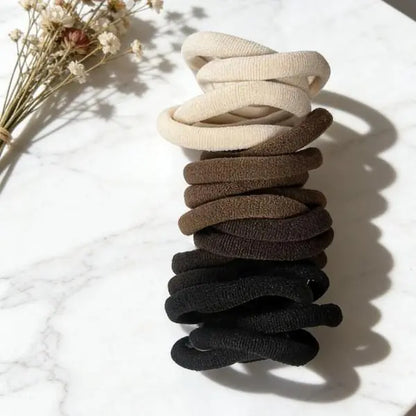 20-Pack Headbands Suitable for Thick and Dense Hair, Elastic Headbands for Women and Girls, Seamless Hair Accessories, Ponytail Hair Ties (Neutral Colors)