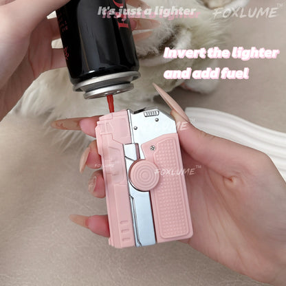 Foxlume Windproof Lighter for Ladies – Adjustable Flame Gift ✨