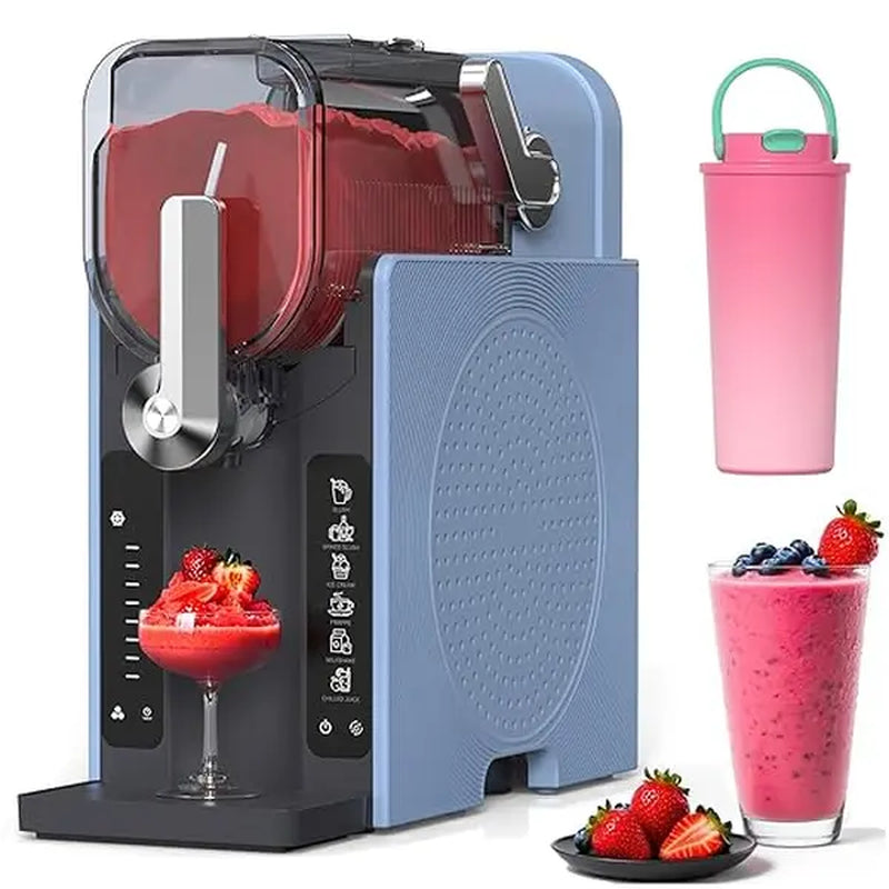 Wizaura Slushie Machine Live – Best Party Gift, 54Oz No Ice Needed, 6 Preset All-In-One Frozen Drink Maker W/ Auto-Clean & Temp Display | Perfect for Margaritas, Smoothies, Ice Cream, Milksh