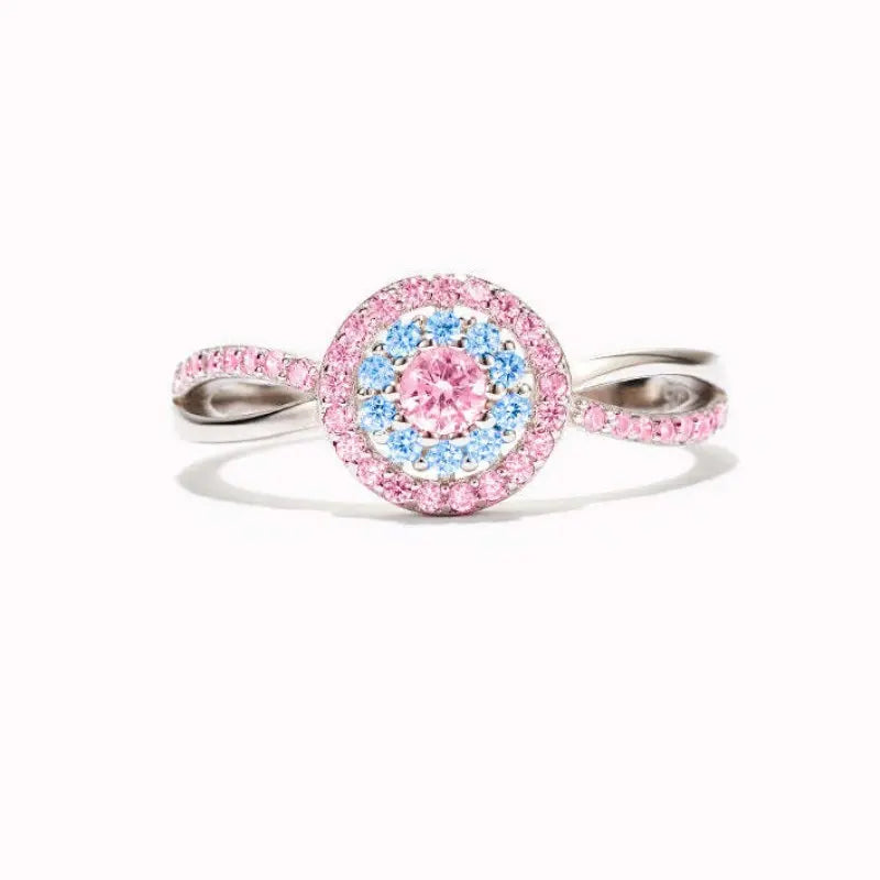 Mama of an Angel Circle Ring - Hypoallergenic, Colorfast, and with an Open Design Suitable for All Finger Sizes.