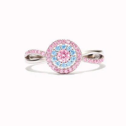Mama of an Angel Circle Ring - Hypoallergenic, Colorfast, and with an Open Design Suitable for All Finger Sizes.