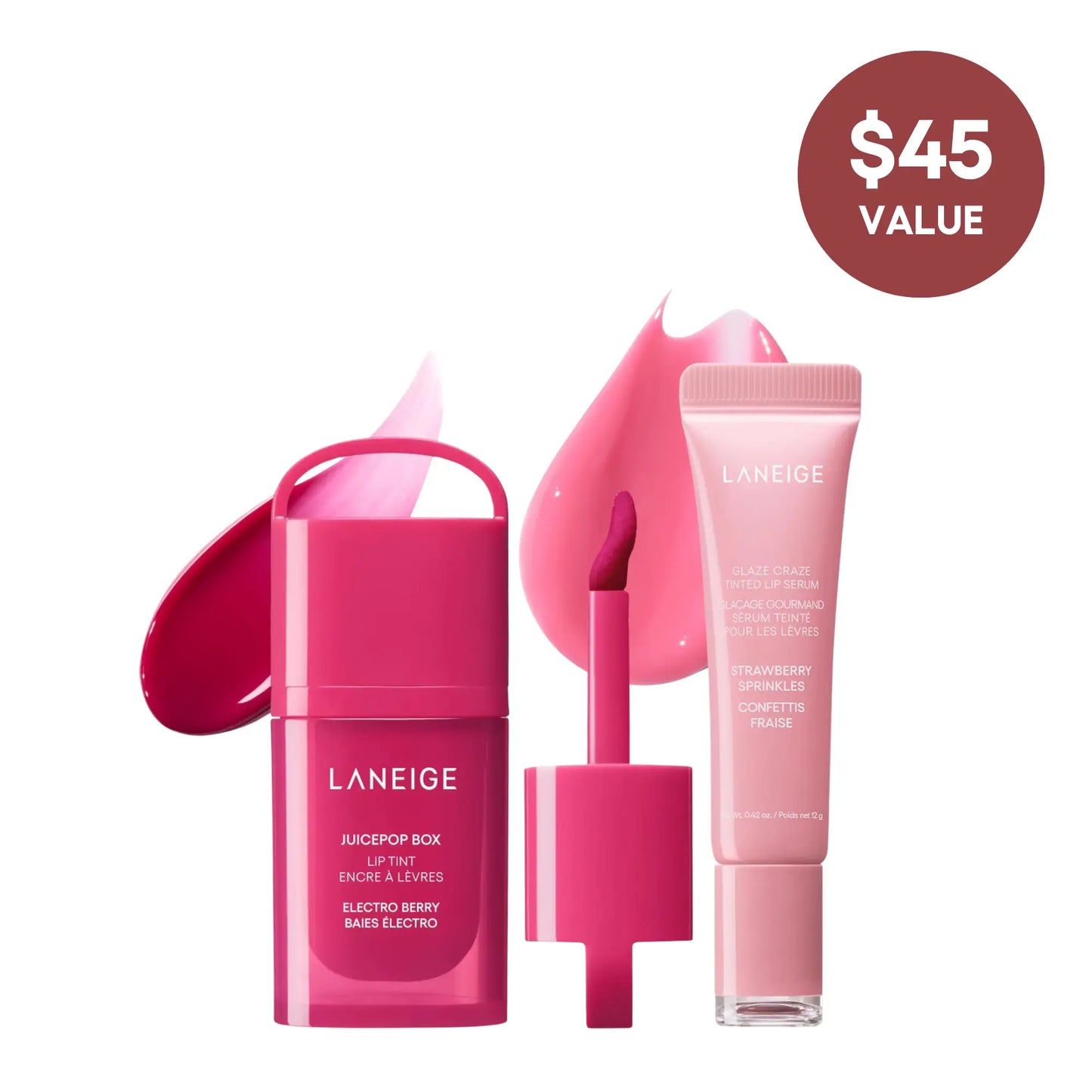 Laneige Juicepop & Glaze Craze Lip Duo