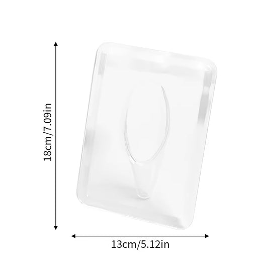 1Pcs Frame Flower Vase - Transparent Acrylic Vase for Flowers Modern Art Vase for Home Decor Bookshelves Room Wedding Decoration