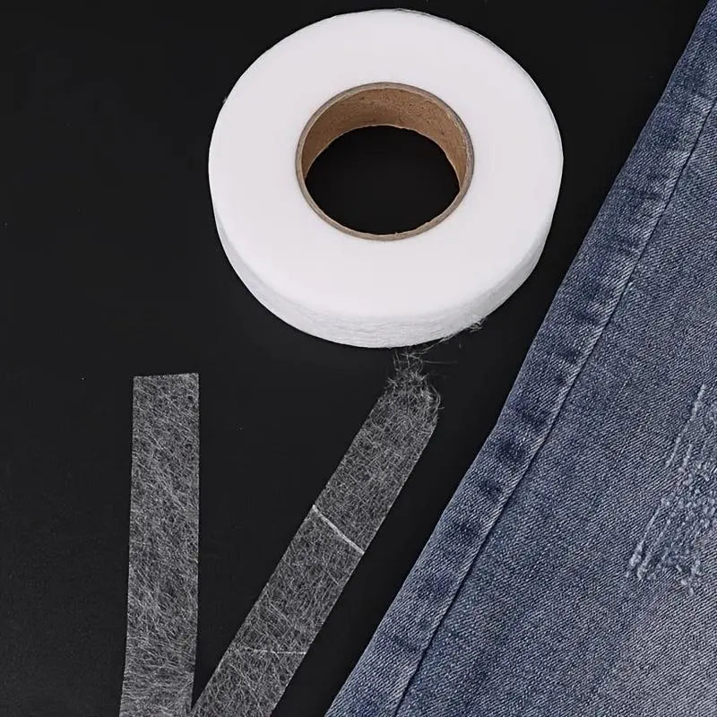 2559 Inch Double-Sided Adhesive Lining, Hot Melt Non-Woven Lining, Ironing Adhesive Fabric, Clothes, Pants Legs, Short Fabric, Double-Sided Adhesive Lining