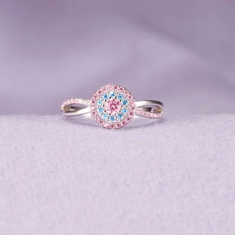 Mama of an Angel Circle Ring - Hypoallergenic, Colorfast, and with an Open Design Suitable for All Finger Sizes.