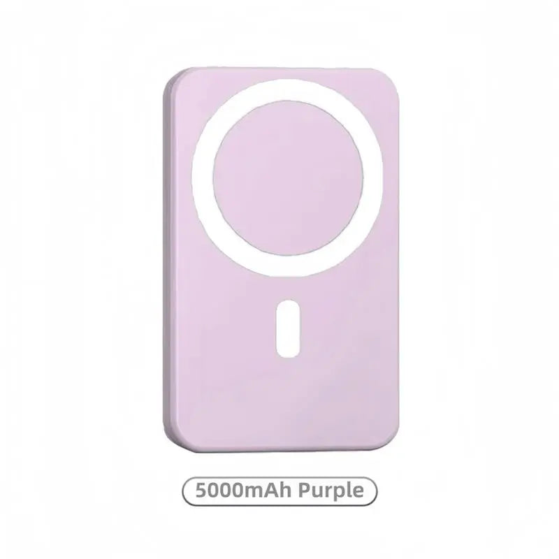 5000Mah Magnetic Power Bank Magsafe Wireless Fast Charger for Iphone 12–17 Pro/Pro Max, Compact Portable Battery Pack