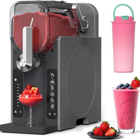 Wizaura Slushie Machine Live – Best Party Gift, 54Oz No Ice Needed, 6 Preset All-In-One Frozen Drink Maker W/ Auto-Clean & Temp Display | Perfect for Margaritas, Smoothies, Ice Cream, Milksh