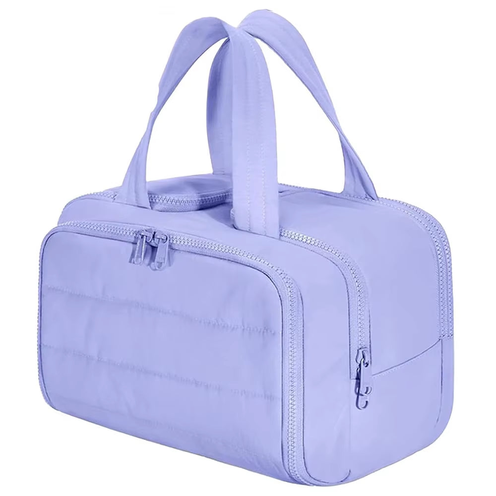 Large Capacity Cosmetic Bag Female Travel Wash Handbag Bathroom Partition Shower Makeup Pouch Waterproof Toiletries Organizer