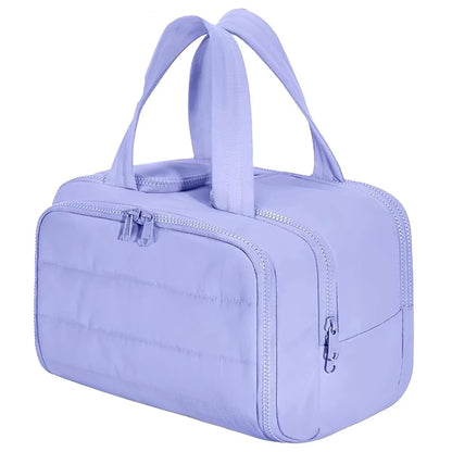 Large Capacity Cosmetic Bag Female Travel Wash Handbag Bathroom Partition Shower Makeup Pouch Waterproof Toiletries Organizer
