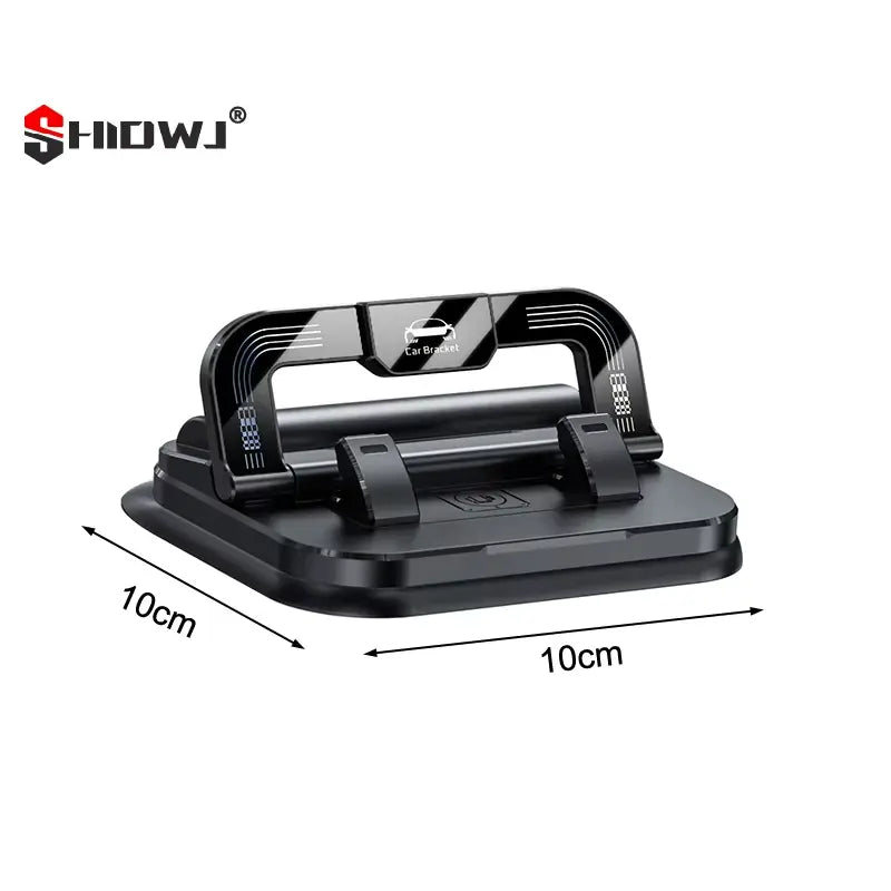 Car Phone Holder, Portable Mobile Phone Holder, Stable and Durable.In-Built Parking Number Plate Function, Quickly Switch to a Phone Number Plate.