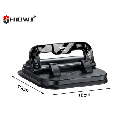 Car Phone Holder, Portable Mobile Phone Holder, Stable and Durable.In-Built Parking Number Plate Function, Quickly Switch to a Phone Number Plate.