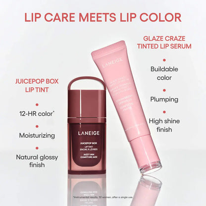 Laneige Juicepop & Glaze Craze Lip Duo