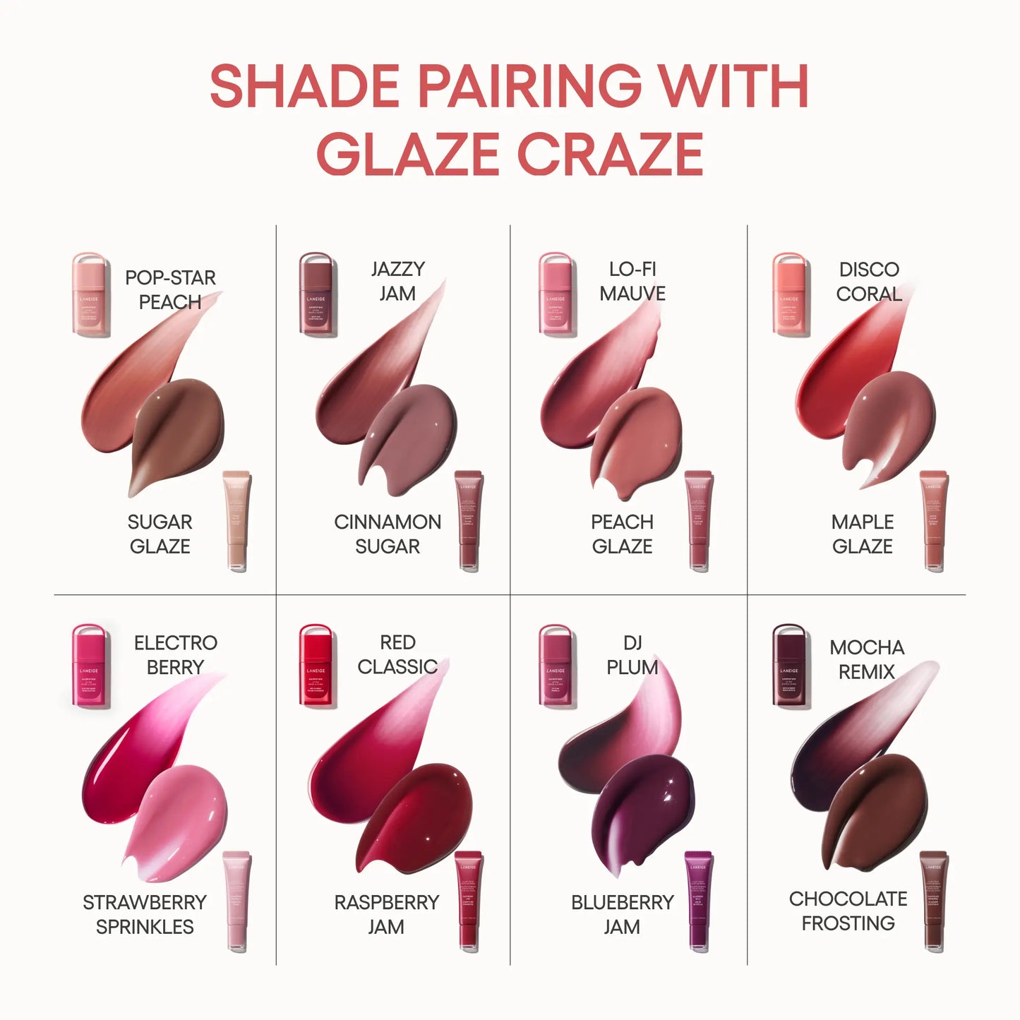 Laneige Juicepop & Glaze Craze Lip Duo