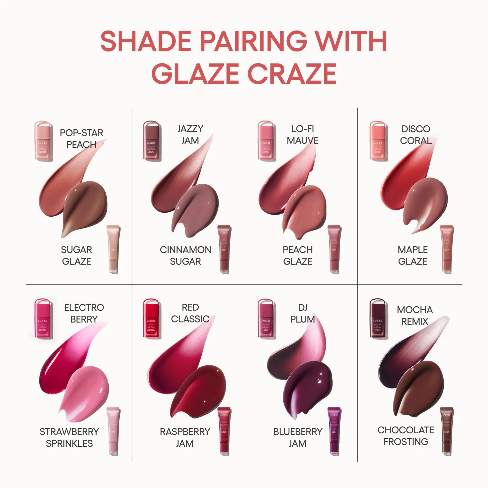 Laneige Juicepop & Glaze Craze Lip Duo